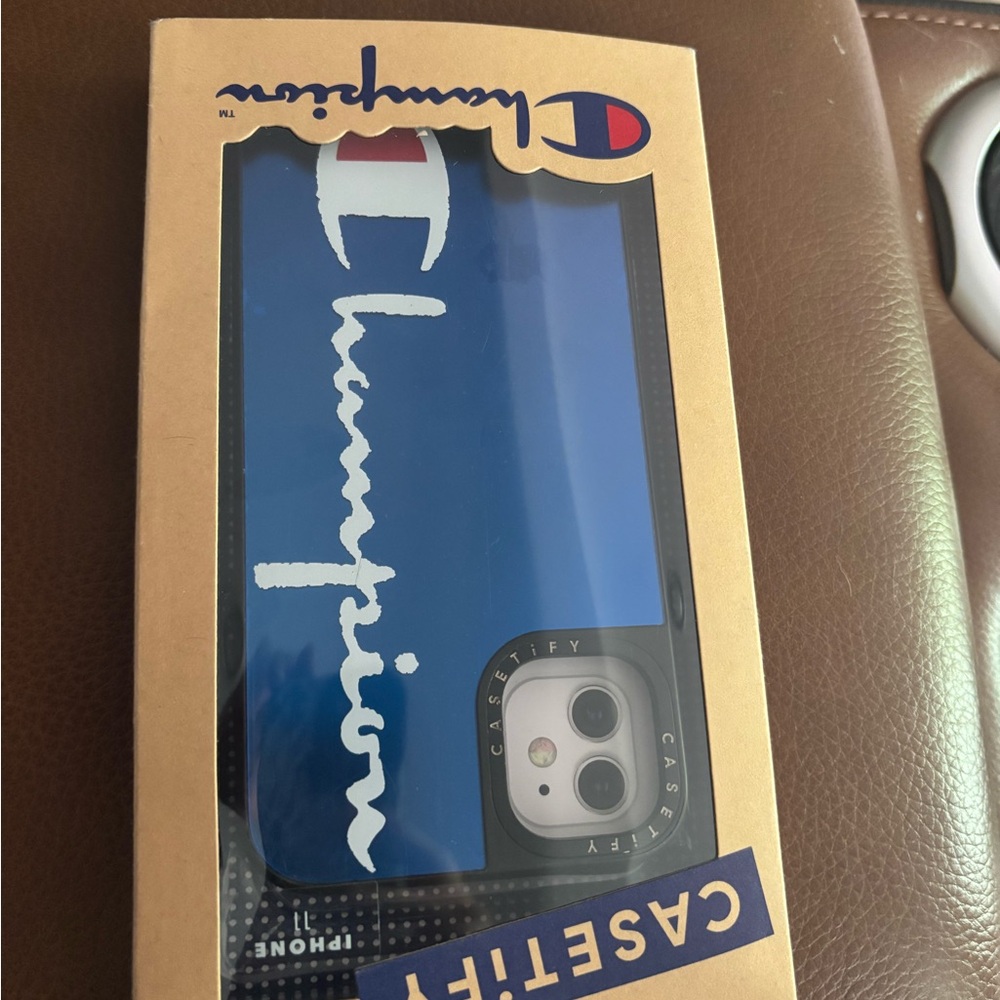Champion Blue Rugged iPhone Case - Picture 2 of 2